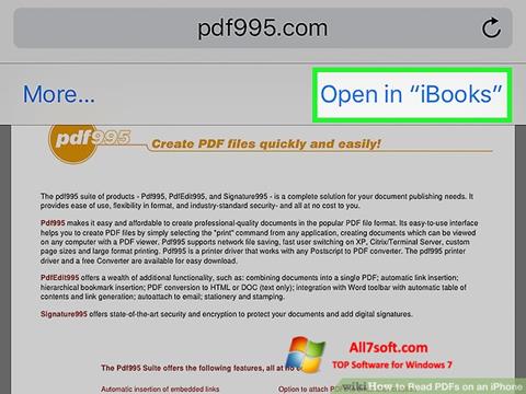 스크린 샷 Pdf995 Windows 7