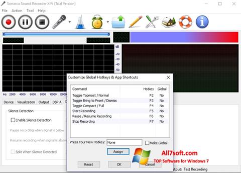 스크린 샷 Absolute Sound Recorder Windows 7