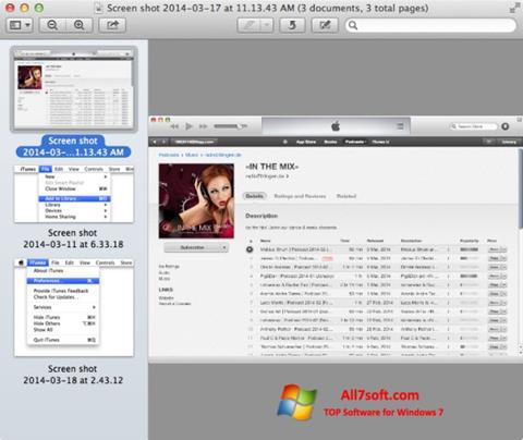 스크린 샷 PDF Combine Windows 7