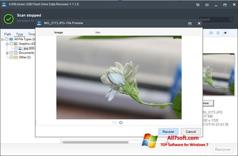 스크린 샷 USB Flash Drive Recovery Windows 7