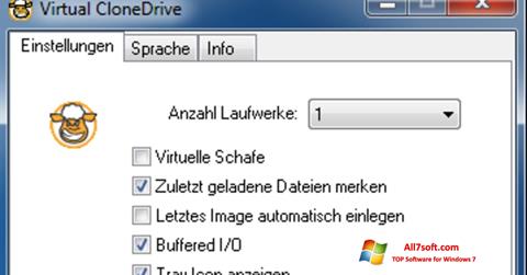 스크린 샷 Virtual CloneDrive Windows 7