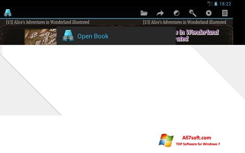스크린 샷 AlReader Windows 7