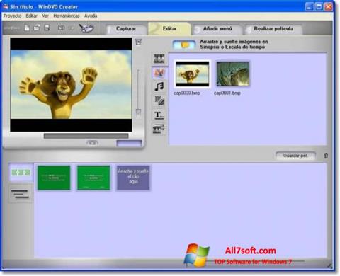 스크린 샷 WinDVD Creator Windows 7