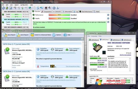 스크린 샷 HDD Health Windows 7
