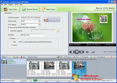 스크린 샷 DVD Maker Windows 7