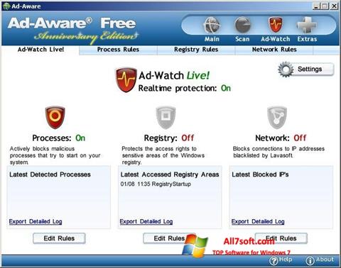스크린 샷 Ad-Aware Free Windows 7
