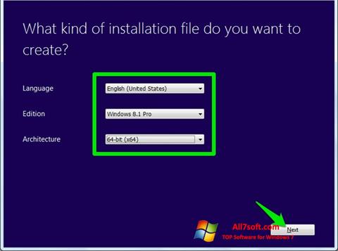스크린 샷 Windows Bootable Image Creator Windows 7
