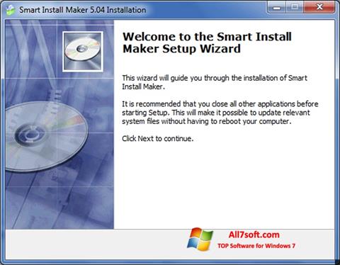스크린 샷 Smart Install Maker Windows 7