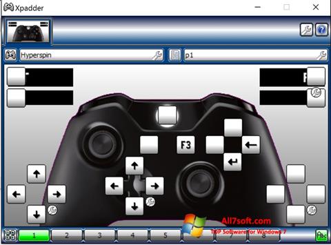 스크린 샷 Xpadder Windows 7
