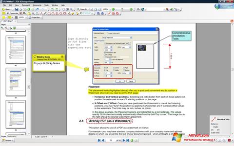 스크린 샷 PDF-XChange Viewer Windows 7