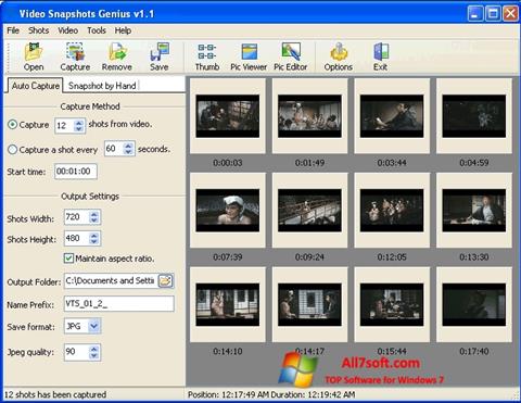 스크린 샷 SnapShot Windows 7