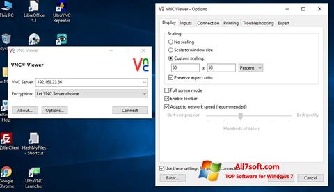 스크린 샷 VNC Windows 7