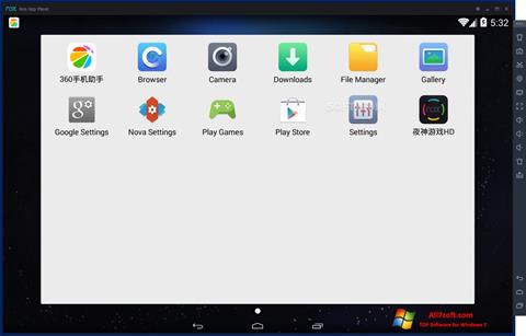 스크린 샷 Nox App Player Windows 7