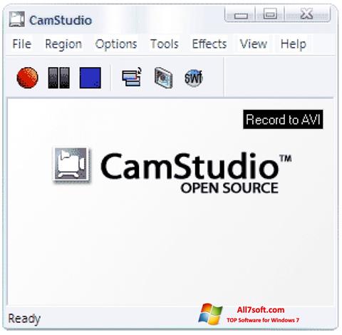 스크린 샷 CamStudio Windows 7