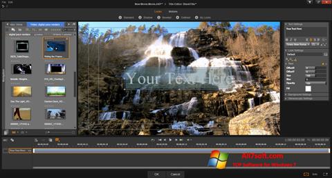 스크린 샷 Pinnacle Studio Windows 7