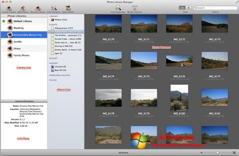 스크린 샷 iPhoto Windows 7