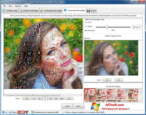 스크린 샷 Photo Collage Maker Windows 7