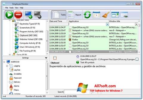 스크린 샷 Keylogger Windows 7