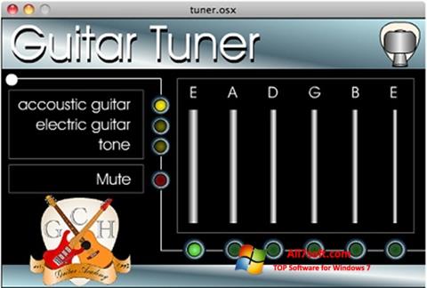 스크린 샷 Guitar Tuner Windows 7