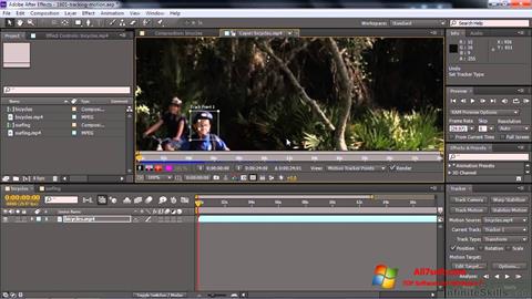 스크린 샷 Adobe After Effects CC Windows 7