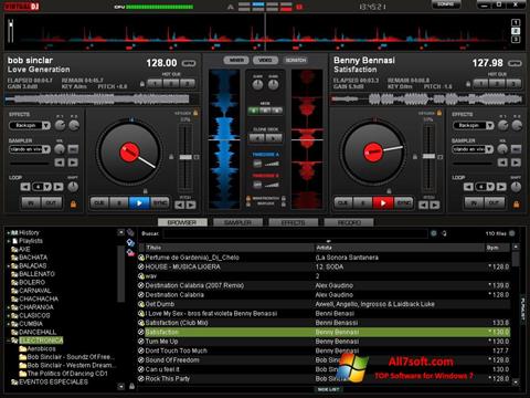 스크린 샷 Virtual DJ Pro Windows 7