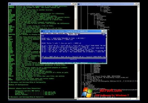 스크린 샷 QBasic Windows 7