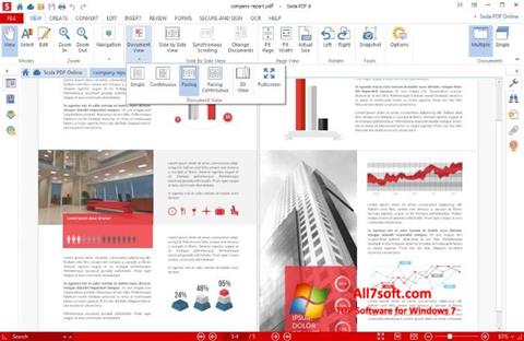 스크린 샷 Soda PDF Windows 7
