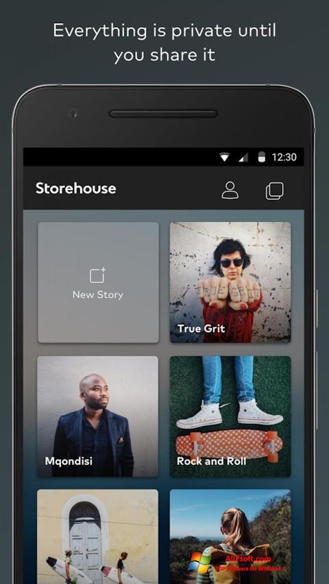 스크린 샷 StoreHouse Windows 7