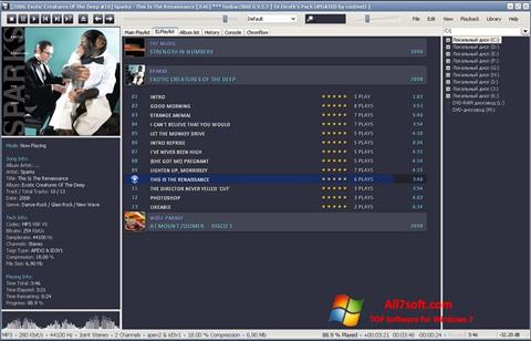 스크린 샷 Foobar2000 Windows 7