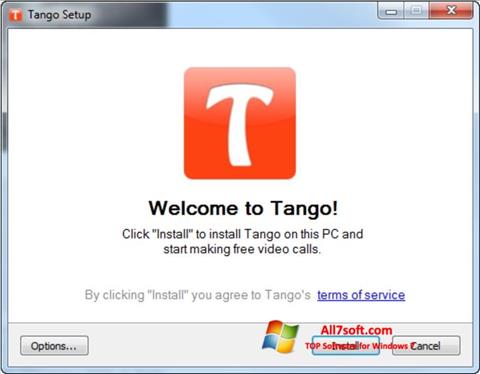 스크린 샷 Tango Windows 7