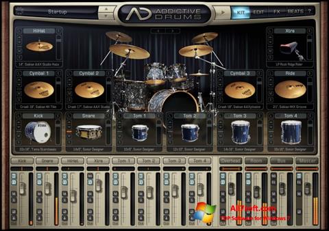 스크린 샷 Addictive Drums Windows 7