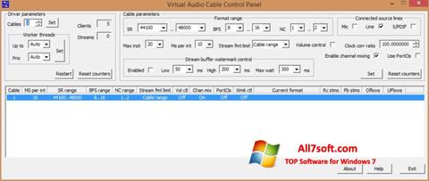 스크린 샷 Virtual Audio Cable Windows 7