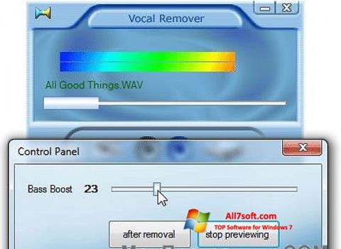 스크린 샷 Yogen Vocal Remover Windows 7